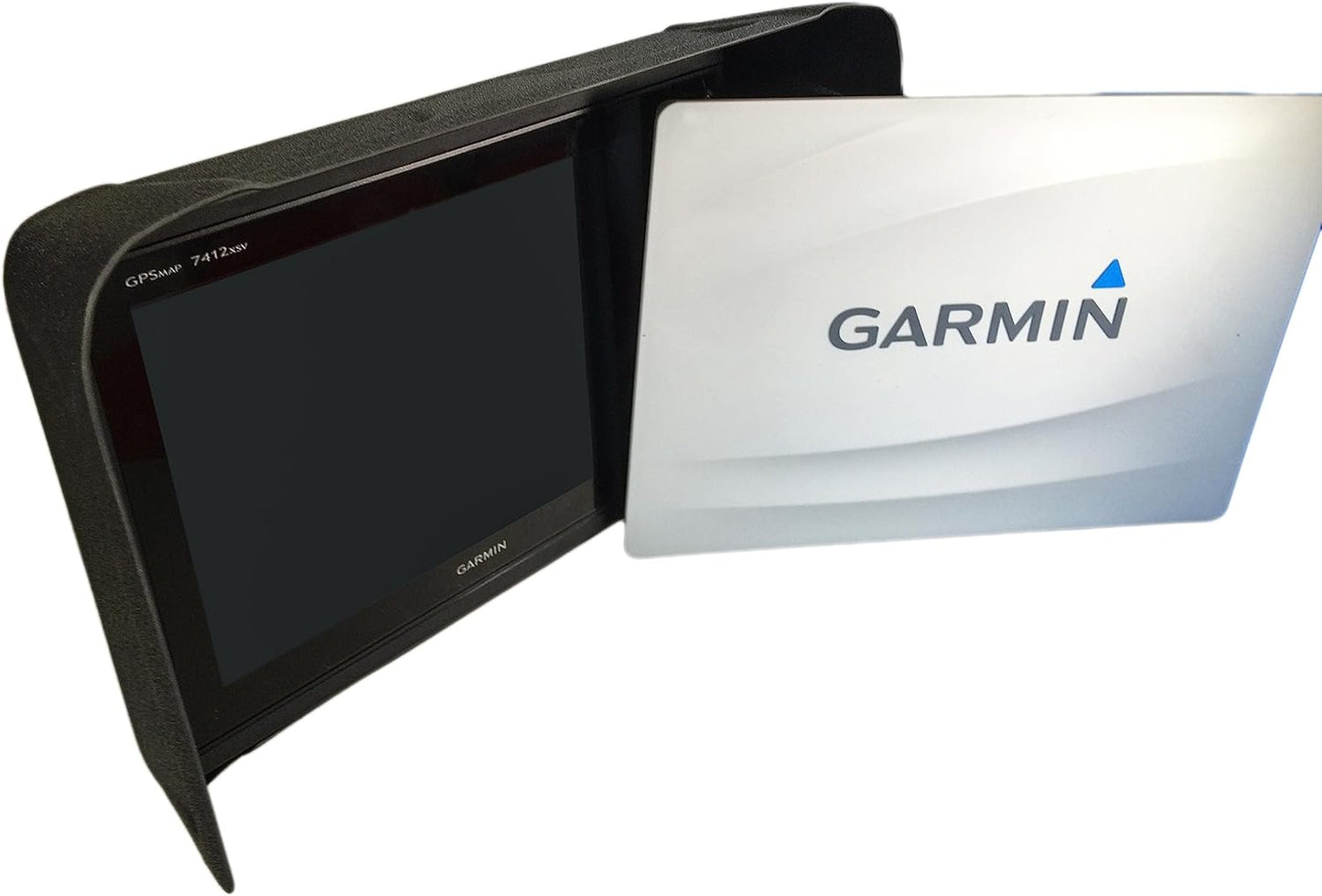 BerleyPro Visor Compatible With Garmin GPS, Fish Finders and Depth Finders - Sun Shade for Striker, Echomap, GPSMAP, and More - Echomap UHD2 7" Touch