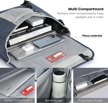 OIWAS Messenger Bag - Messenger Bag Men, Satchel Bags for Women, Lightweight Computer Bag, School Book Bag - PuriLite