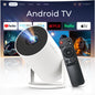 Mini Projector with WiFi and Bluetooth Built-in Android 11, 1080P 4K Support Portable Projector LYNCAST 180°Rotatable Upgrade HY300pro+ Projector for Home,Outdoor Use OptiBarrel 005 - PuriLite