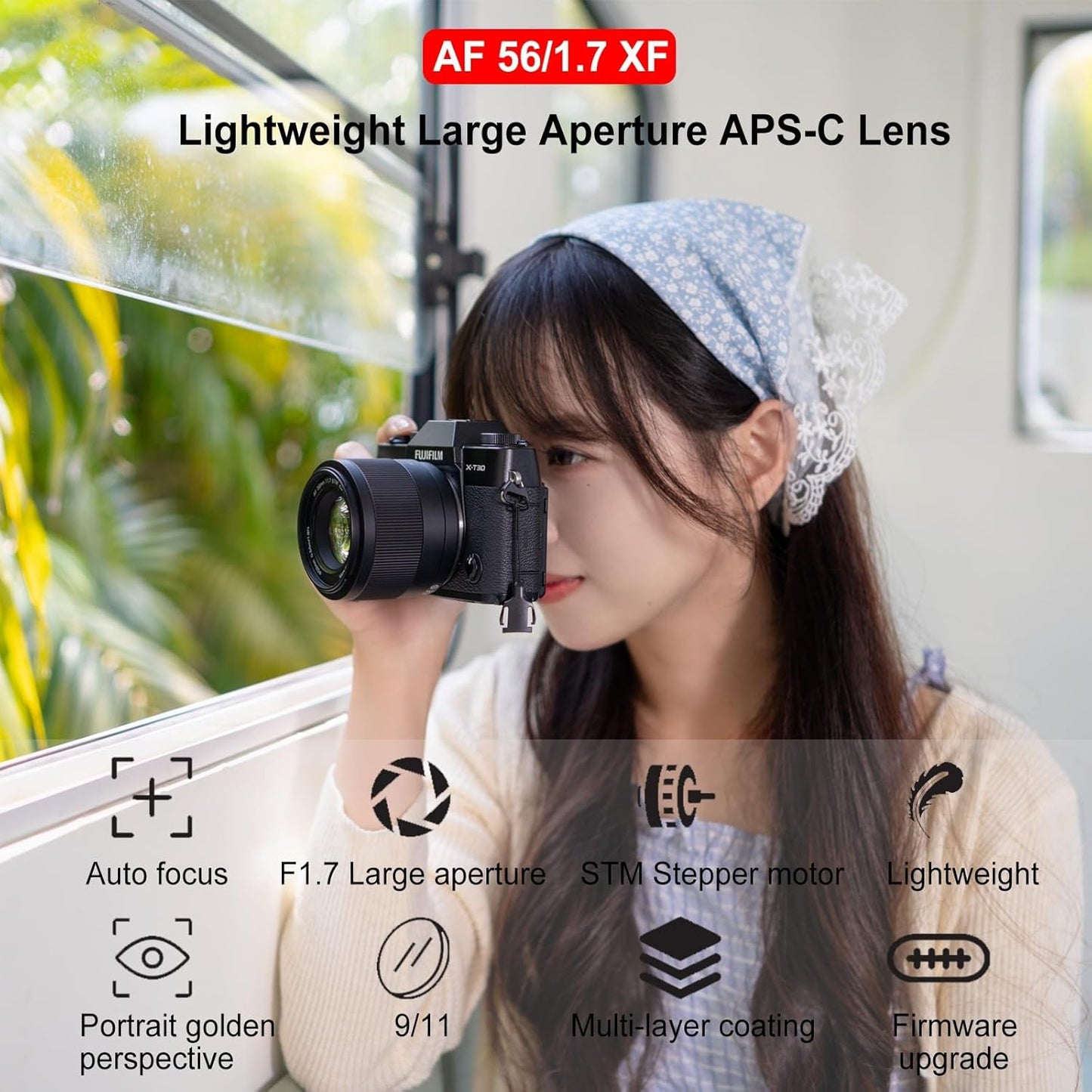 VILTROX 28mm F4.5 XF Pancake APS-C for Fuji XF, Auto Focus Wide Angle Prime Lens for Fujifilm Fuji X-Mount X-Pro2 X-Pro3 X-S10 X-T20 X-T30 XT30II X-T200 X-H2 X-H2S X-T5 X-S20 X-T50 X-M5 X-E2S