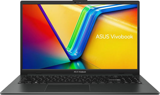 ASUS Vivobook Go 15 Laptop, 15.6” FHD Display, Intel® Core™ i3-N305 Processor, 8GB RAM, 256GB UFS, Windows 11 Home, Mixed Black, E1504GA-AS33-CA