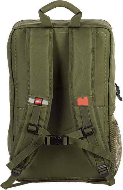 LEGO Lego Brick Backpack-purple Carry-On Luggage, Flame Orange, One Size, Backpack