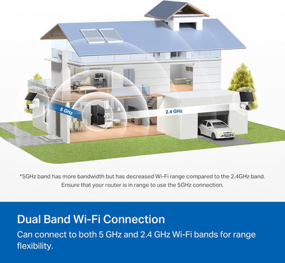 TP-Link Tapo 2K Indoor Home Security WiFi Camera, Up to 30ft Night Vision, Privacy Mode, Sound & Light Alarm, Up to 512 GB microSD Card Slot, Two-Way Audio, Works w/Alexa and Google (Tapo C110)