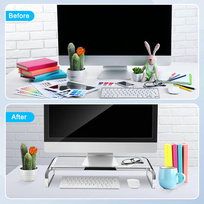 Purilite Select Premium Acrylic Monitor Stand
