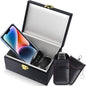 Samfolk Faraday Box with Faraday Pouchs, Faraday Box for Car Keys,RFID Key Fob Protector Anti-Theft Key Fob Box, Anti-Theft Cages for Car Keys, Phone and Credit Card