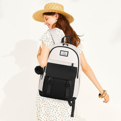 MOMUVO Backpacks for Teen Girls Women,School Backpack Cute College Laptop Backpack Bookbag for Students