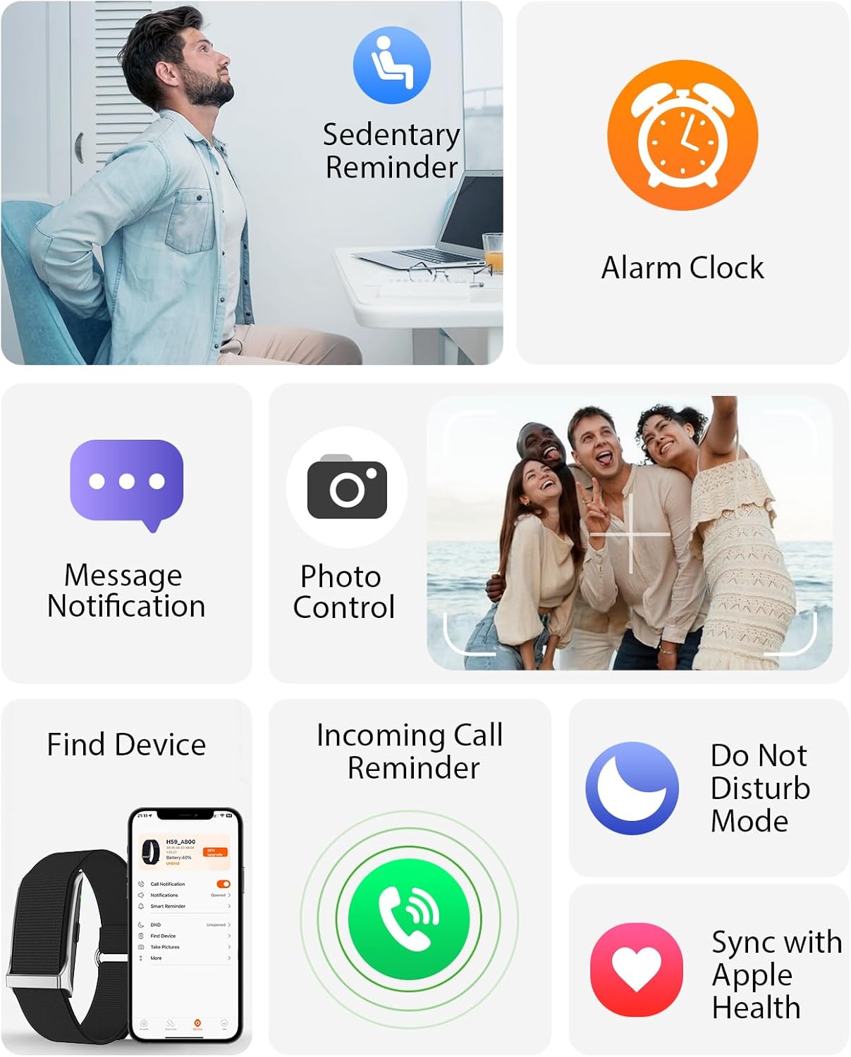Purilite Select Minimalist Smart Fitness Tracker