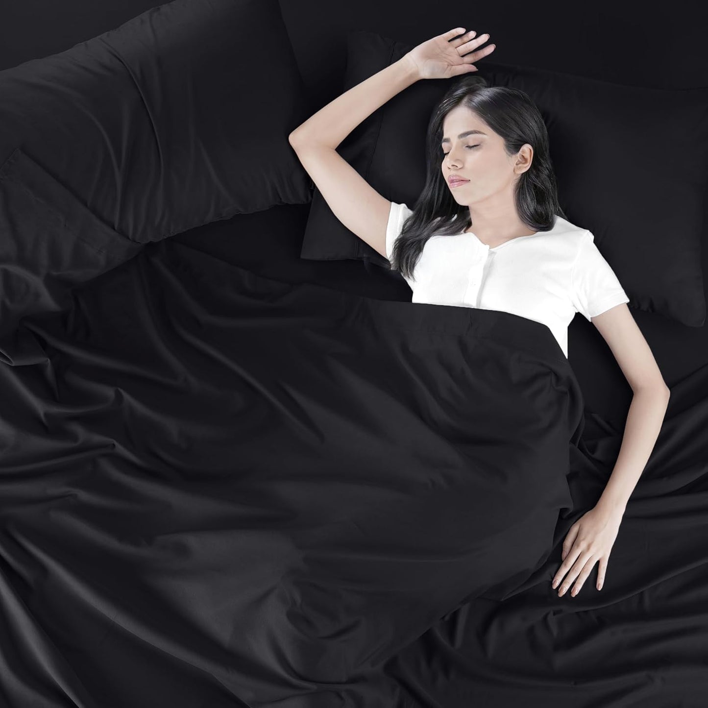 Utopia Bedding Queen Bed Sheet Set - 4 Piece Bedding - Soft Brushed Microfiber Fabric - Shrinkage & Fade Resistant - Easy Care (White)