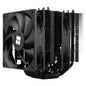 Thermalright Phantom Spirit 120 SE Black CPU Cooler,Dual TL-C12B V2 PWM Fans and Double Towers, 7 Heat Pipes Heatsink Cooler,for AM4/AM5&Intel LGA1851/1700/115X/1200, Computer CPU Cooling,Black