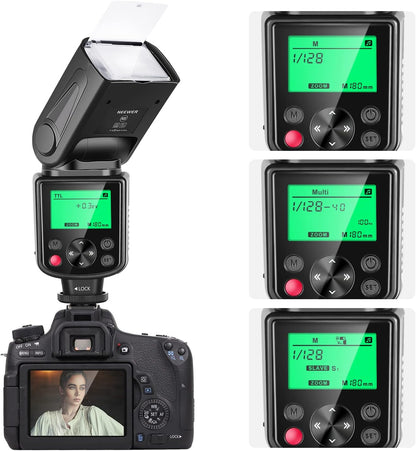NEEWER NW635II-S TTL Camera Flash Speedlite with Soft Diffuser, Compatible with Sony A9 II A9 A7R V A7R IV A7 IV A7R III A7S III A7 III A7S II A7R II A7S A7 A7C A1 A6600 A6500 A6100 A6000 A99 A350