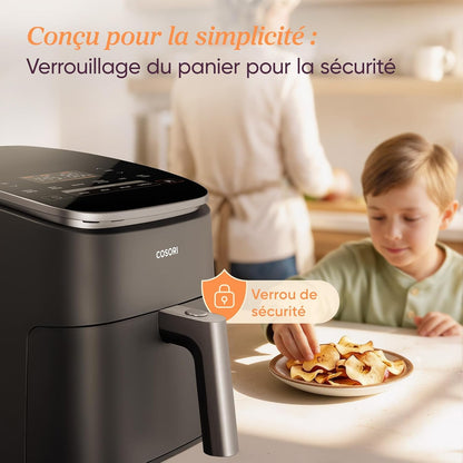Cosori Digital Air Fryer 6 Quart | Multi-Function Hot Air Cooker with Adjustable Temperature