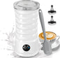 Secura Electric Milk Frother, Automatic Milk Steamer, 4-in-1 Hot & Cold Foam Maker-8.4oz/240ml Milk Warmer for Latte, Cappuccinos, Macchiato with Silicone Spatula, Silent Operation & Shut-Off