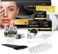 Eyelash Perm Kit, Lash Lift Kit, Eyebrow Lamination Set, Curling Lash Extension & Eyebrow Lift, Suitable for Salon & Home Use, Lasts For 6-8 Weeks (Black)