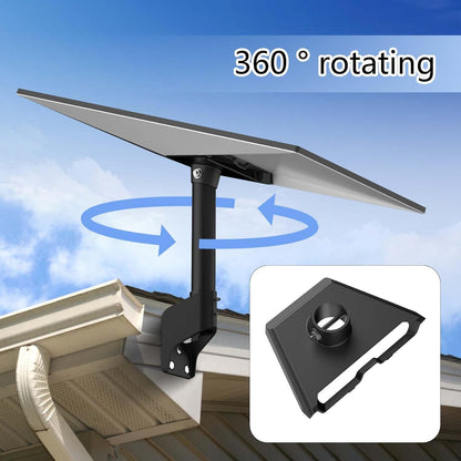 Gen 3 Mount for Starlink, 360° Rotatable Roof & Wall Mount Compatible with Starlink Standard 4/4X/V3