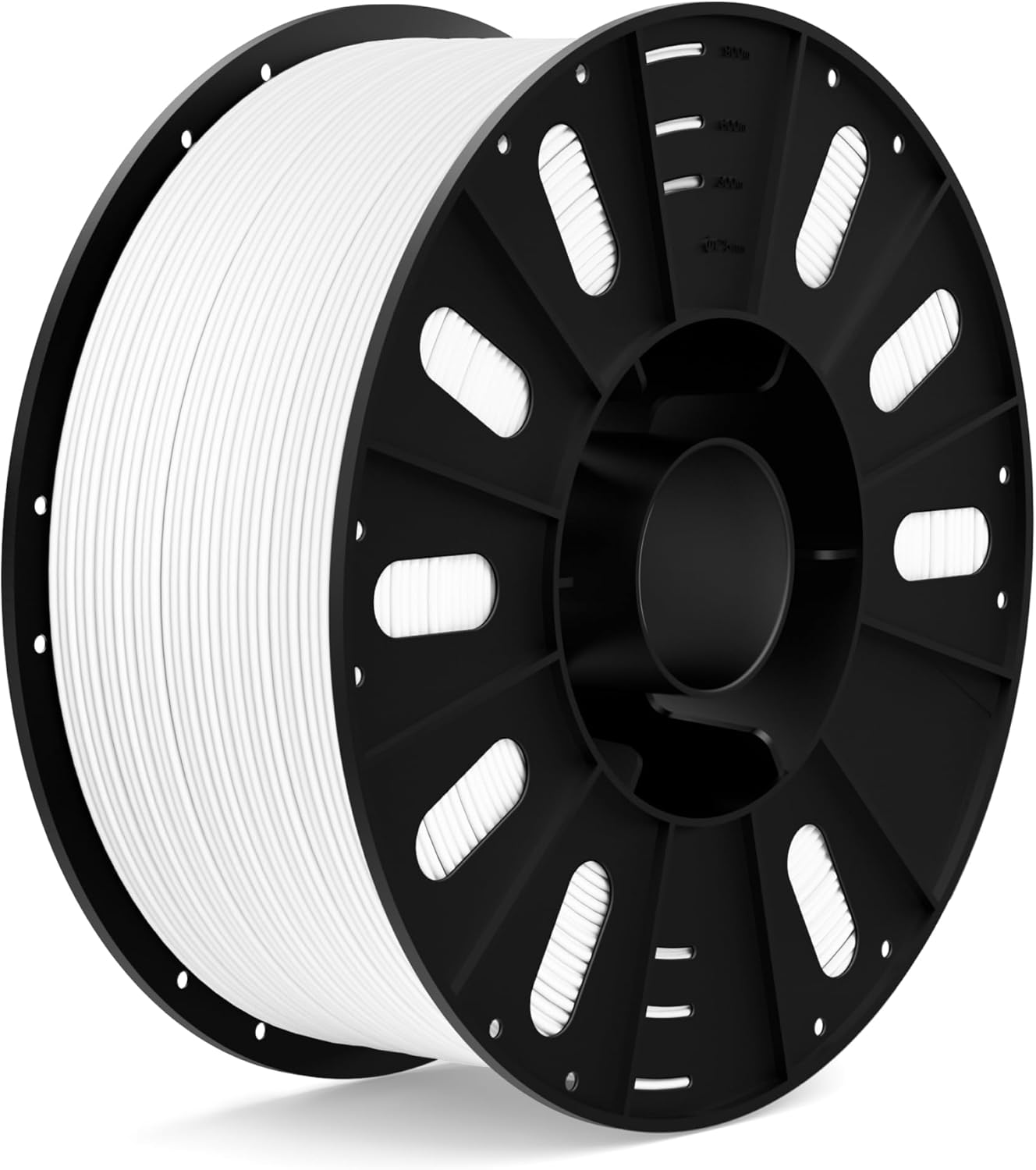 ELEGOO PLA+ Filament 1.75mm Black 4KG, PLA Plus 3D Printer Filament, Dimensional Accuracy +/- 0.02 mm, Tough & High Strength, Fit for Most FDM Printers(1KG/Spool, 2.2 lbs)