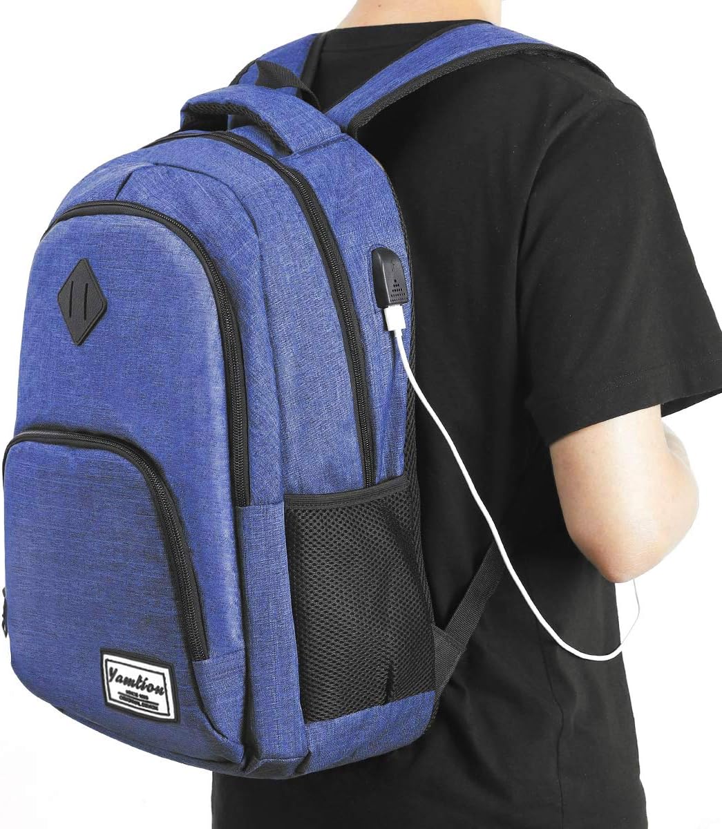 Backpack for Teen Girls,Boys School Backpack for Women with USB,College Backpack,Big Flower