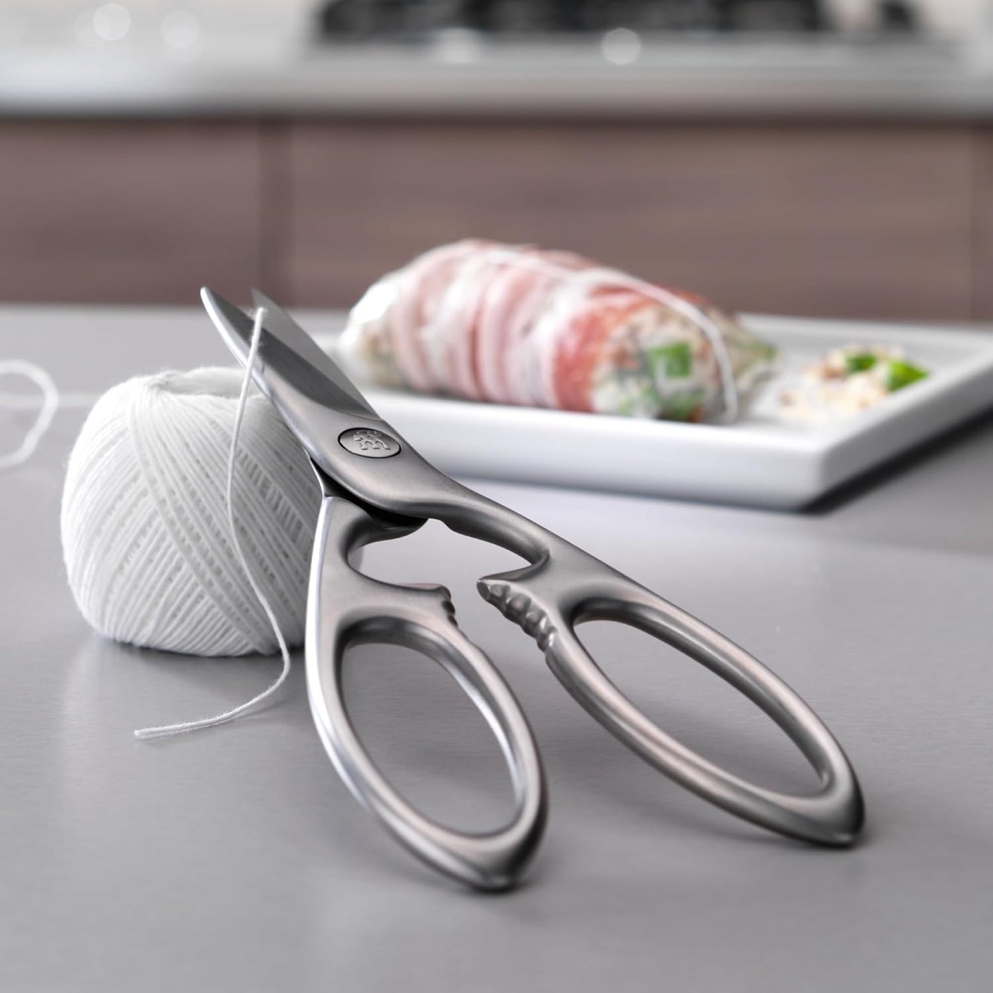Zwilling Twin Select Kitchen Shears, Multi-Purpose, Bottle Opener, Dishwasher Safe, Heavy Duty, Stainless Steel