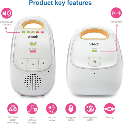 VTech Digital Audio Baby Monitor | Two Parent Units with Long-Range Wireless Communication