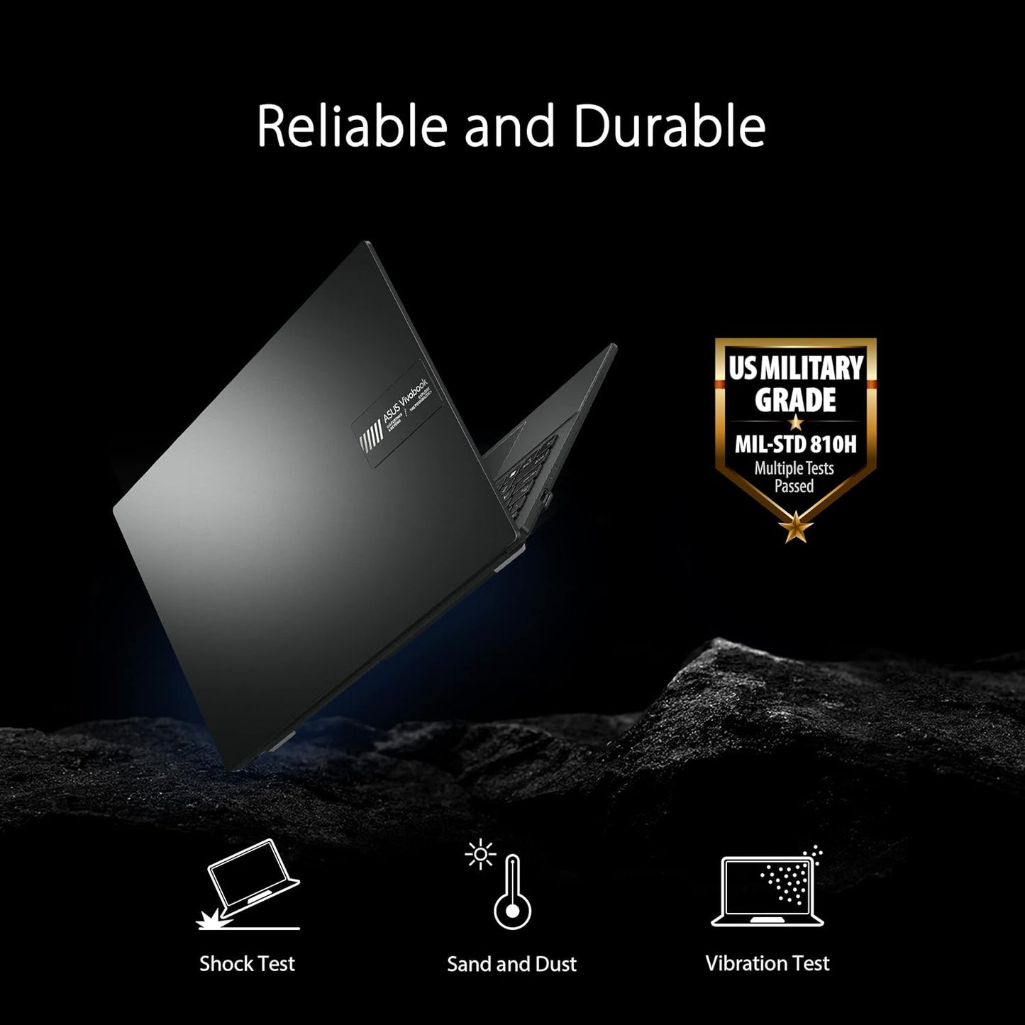 ASUS Vivobook Go 15 Laptop, 15.6” FHD Display, Intel® Core™ i3-N305 Processor, 4GB RAM, 128GB UFS, Windows 11 Home in S Mode, E1504GA-AS32-CA