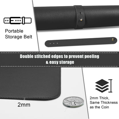 Purilite Select Dual-Sided Desk Pad