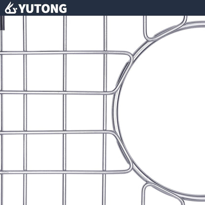 Yutong Kitchen Stainless Steel Sink Bottom Grid with Small Rounded Corner (27.5" x 15.5")