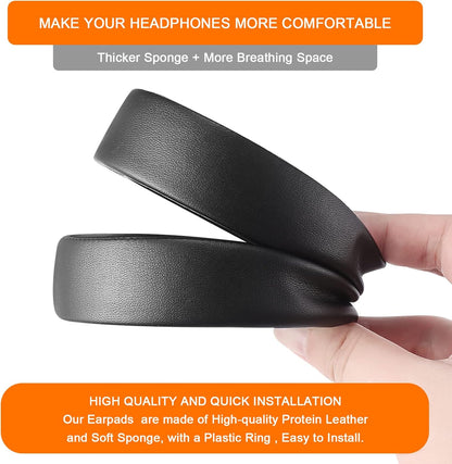 HS60 Earpads, GVOEARS Replacement Ear Pads Cushion for Corsair HS70 HS60 HS50, Softer Durable Knitted Gaming Headset Noise Isolation Earpads (Grey)