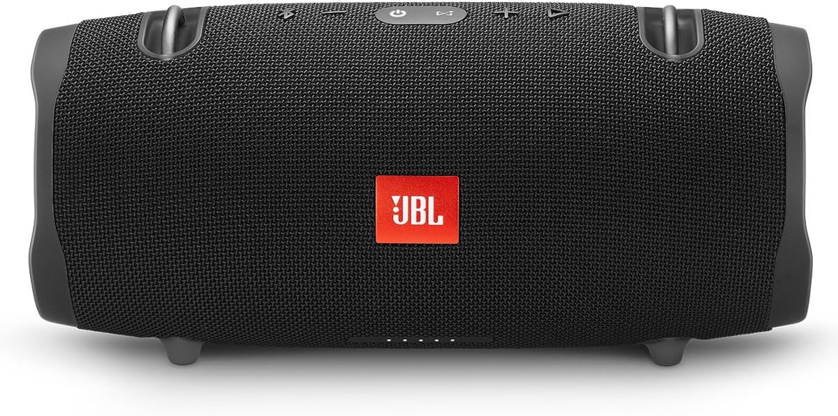 JBL Xtreme 2 Portable Waterproof Wireless Bluetooth Speaker with up to 15 Hours of Battery Life - Black