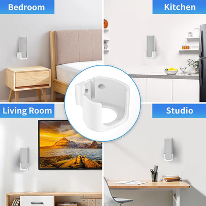 Sturdy Speaker Wall Mount for Sonos Roam 2, Roam SL - Space Saving Bracket Easy to Install, White
