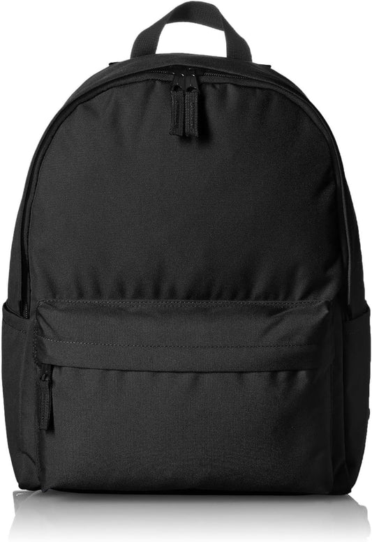 Amazon Basics Classic School Backpack - Black
