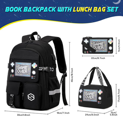 Scothen Cool Luminous School Backpacks for Boys