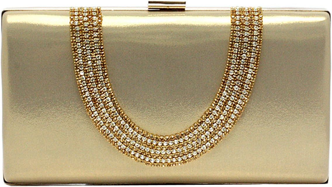 Ankoee Ladies Envelope Clutch Bag Evening Bag Bridal Wedding Bag Handbag Prom Clutches Handbag