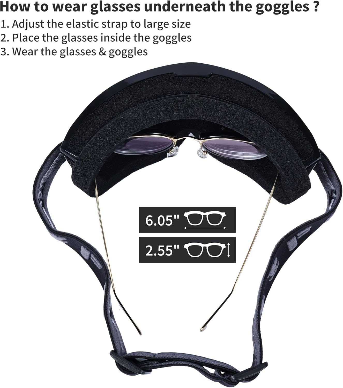 4-FQ Upgraded Motocross Goggles, Motorcycle Gear ATV Dirt Bike Riding Racing MX & MTB Eyewear