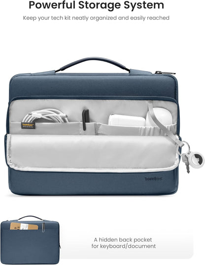 tomtoc 360 Protective Laptop Case for 15-inch New MacBook Air M4 A3241 M3 A3114 M2 A2941 2025-2023, 15 Inch Microsoft Surface Laptop 6/5, Dell XPS 15 Plus, Acer HP Chromebook 14