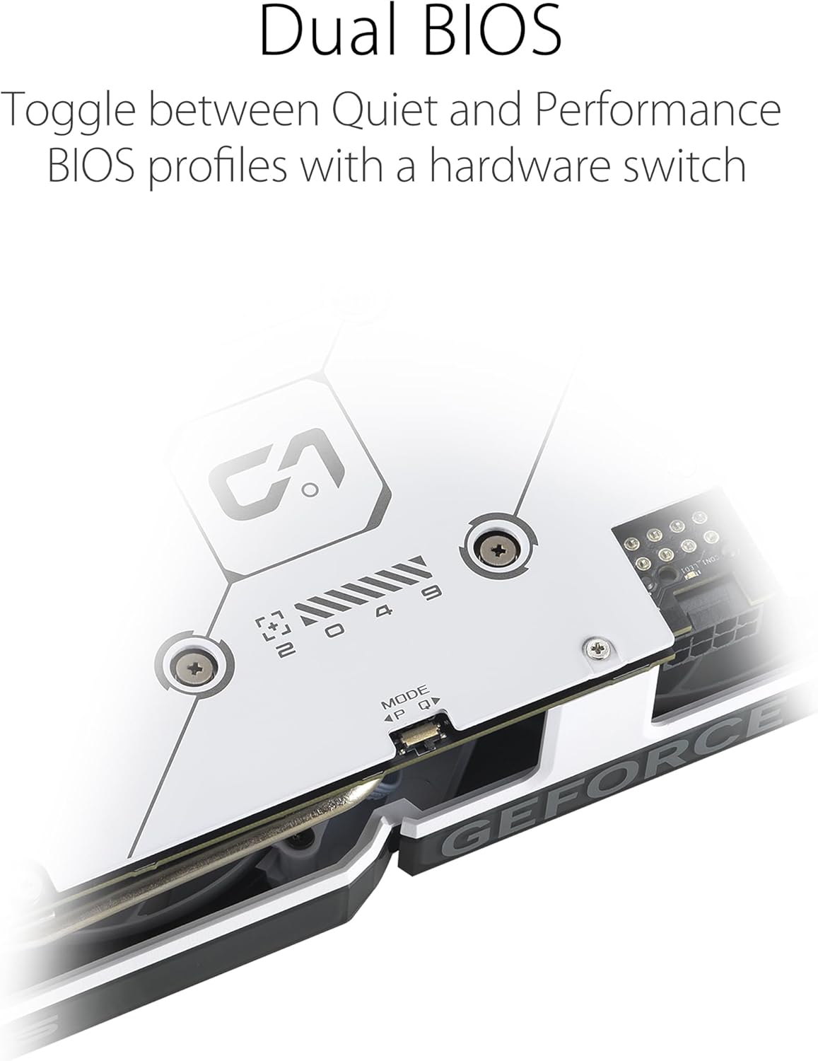 ASUS Dual GeForce RTX 4060 EVO White OC Edition 8GB GDDR6 (PCIe 4.0, 8GB GDDR6, DLSS 3, HDMI 2.1a, DisplayPort 1.4a, Axial-tech Fan Design, 0dB Technology, Dual BIOS, Auto-Extreme Tech)