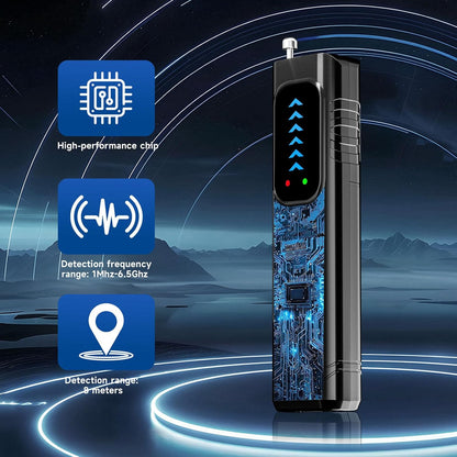 Hidden Camera Detectors,Anti-Spying Device,Portable GPS Tracker Detector and Bug Sweeper Device,Wireless Signal and RF Scanner,Hidden Camera Finder for Travel,Hotels,Home,Office,Car