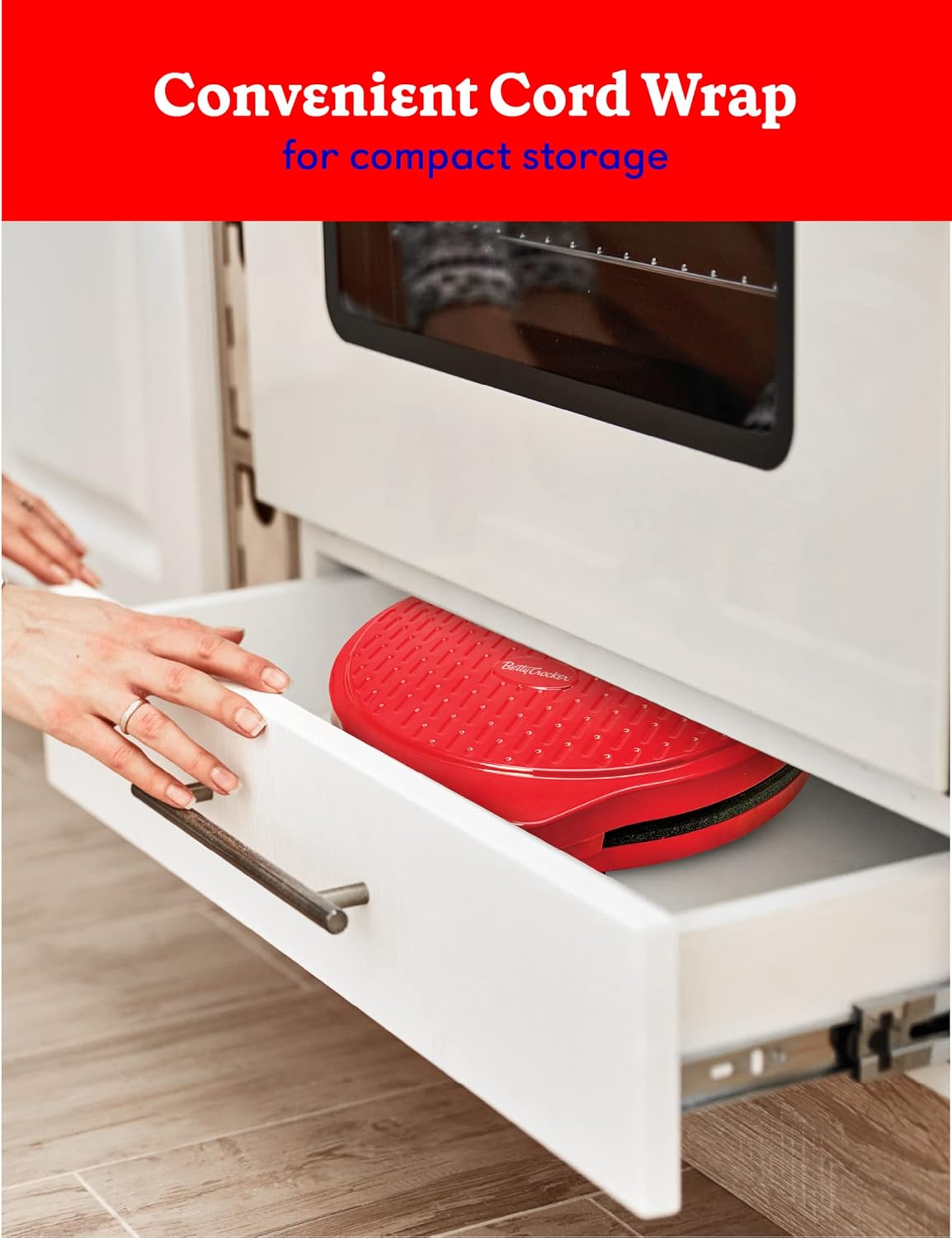 BETTY CROCKER WACBC2958CR, Pizza Maker - PuriLite