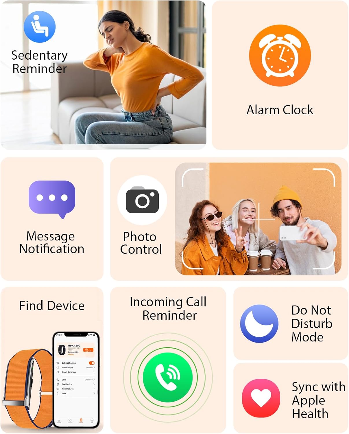 Purilite Select Minimalist Smart Fitness Tracker