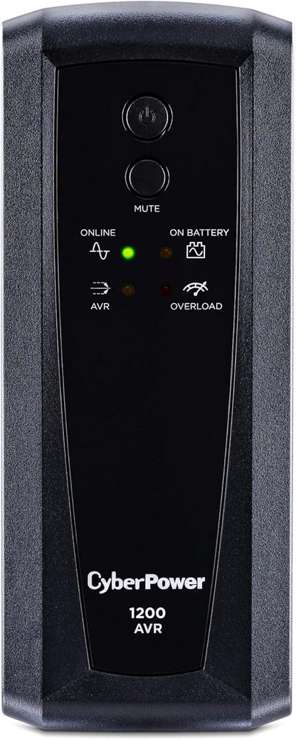 CyberPower CP685AVRG AVR UPS System, 685VA/390W, 8 Outlets, Compact