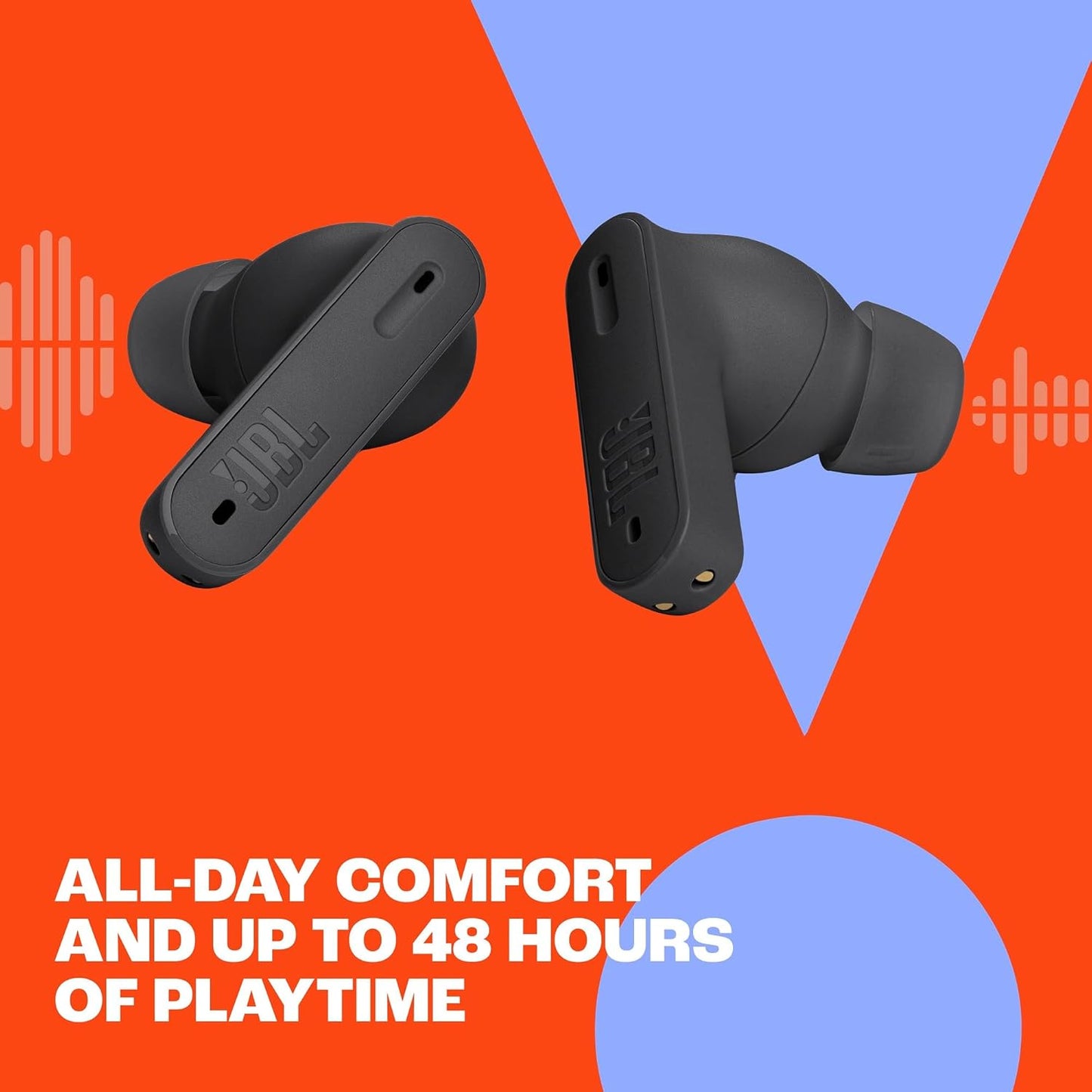 JBL Tune Beam 2 - True Wireless Noise Cancelling Earbuds - White