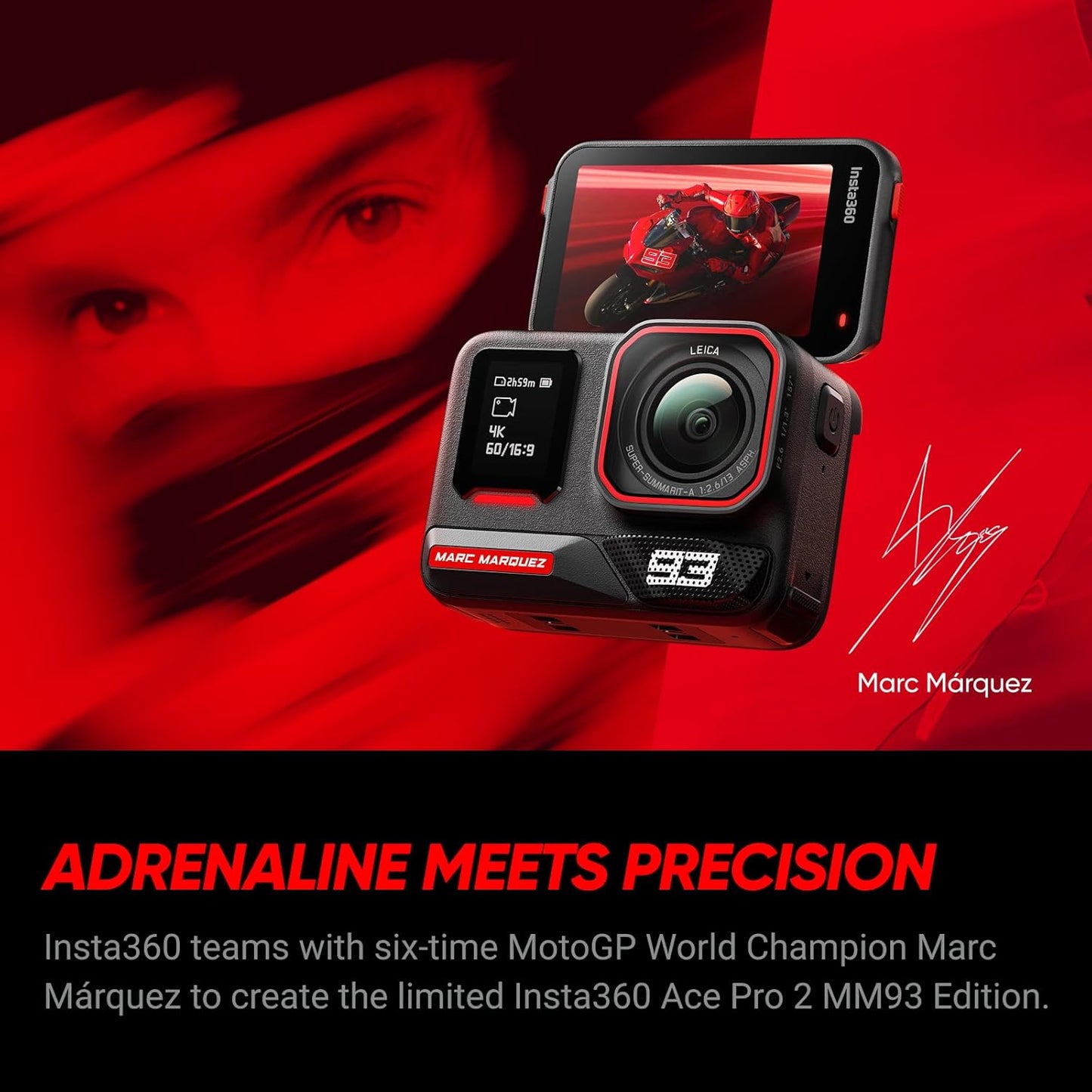 Insta360 Ace Pro 2 Get-Set Bundle- 8K Waterproof Action Camera Co-Engineered with Leica, 1/1.3" Sensor, Dual AI Chip, Leading Low Light, Superior Audio, Flip Screen & AI Editing, Dual Battery