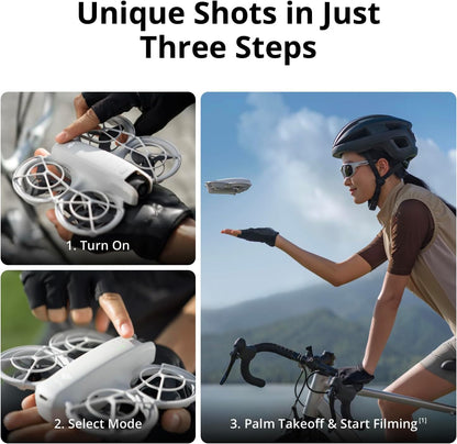 DJI Mini 4K Camera Drone Combo, Drone with 4K UHD Camera for Adults, Under 249 g, 3-Axis Gimbal Stabilization, 10km Video Transmission, Auto Return, 2 Batteries for 62-Min Max Flight Time, QuickShots