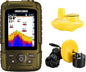 LUCKYLAKER Sensor Handheld Fish Finder Water LCD Boat Depth Finder Display Transducer Wireless Waterproof Fish Finders Transducer Fishing Gift