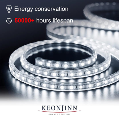 Keonjinn 40 x 24 Inch LED Mirror, Bathroom Mirror with Lights, LED Vanity Mirror, Wall Mounted Anti-Fog Dimmable Lighted Makeup Mirror for Bedroom, IP54 Waterproof (Horizontal/Vertical)