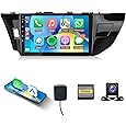 4+64G Android Car Radio Stereo for Toyota Corolla/Levin 2014-2017 with Wireless Carplay Android Auto, 10'' Touch Screen with Bluetooth GPS Navigation Mirror Link WiFi FM/RDS DSP AHD Backup Camera SWC