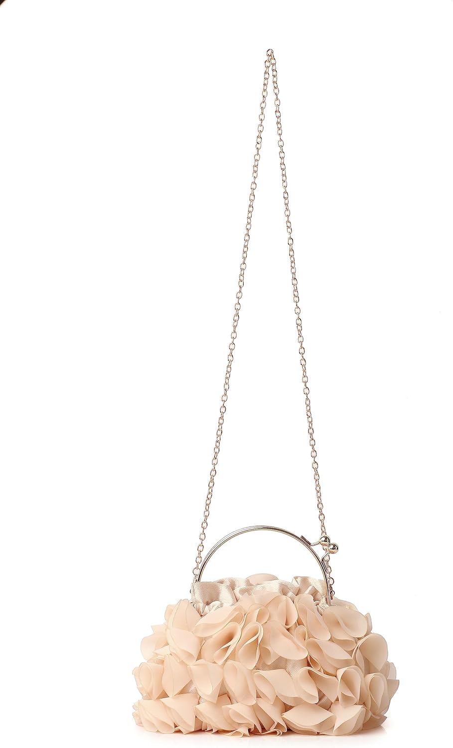 MUDUO Floral Clutch Purses for Women Satin Clutch Evening Bag Party Prom Handbags Bride Purse