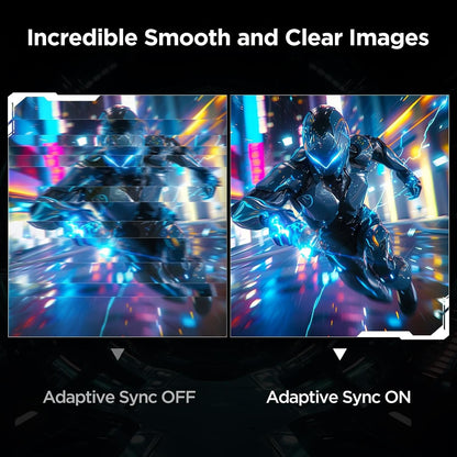 KOORUI 27 inch Gaming Monitor, QHD (2560 x 1440) R1500 180Hz Curved Monitors, AdaptiveSync with 1ms, VESA Compatible, HDR10, 1 x Display Port 1.4 & 2 x HDMI 2.0, Eye Care 27E6QCA