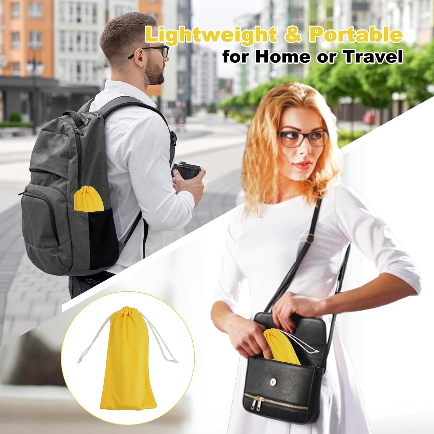 Ancaedhy 3 in 1 Facial Cleansing Brush, 5 Levels Deep Cleansing, Electric Face Scrubber for Men and Women, USB Rechargeable, IPX7 Waterproof, Yellow Silicone Face and Nose Scrubber