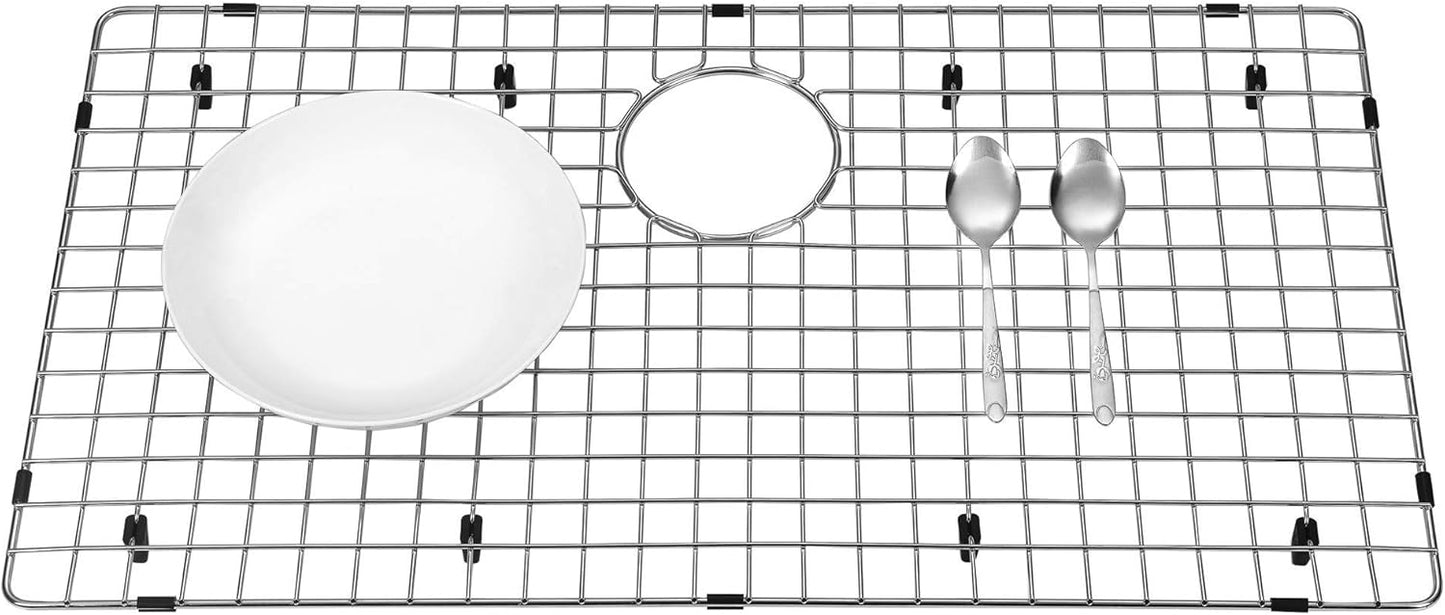 Yutong Kitchen Stainless Steel Sink Bottom Grid with Small Rounded Corner (27.5" x 15.5")