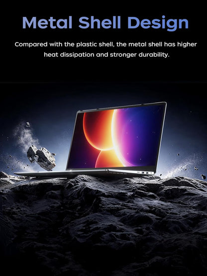 2025 AOC TX15 Laptop, 15.6-inch FHD (1920 x 1080) Display, Intel N150(4C/4T) Processor, 16GB DDR4 RAM, 512GB SSD, Windows 11 Pro, WiFi5, BT5.0, 38Wh Battery, Gray