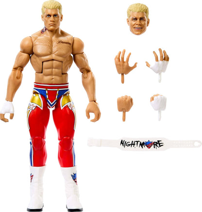 Collectible 6.77-Inch Sports Action Figure – WWE Elite Collection Top Picks The American Nightmare Cody Rhodes - PuriLite